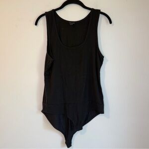 J.Crew Black Bodysuit Tank, Size L